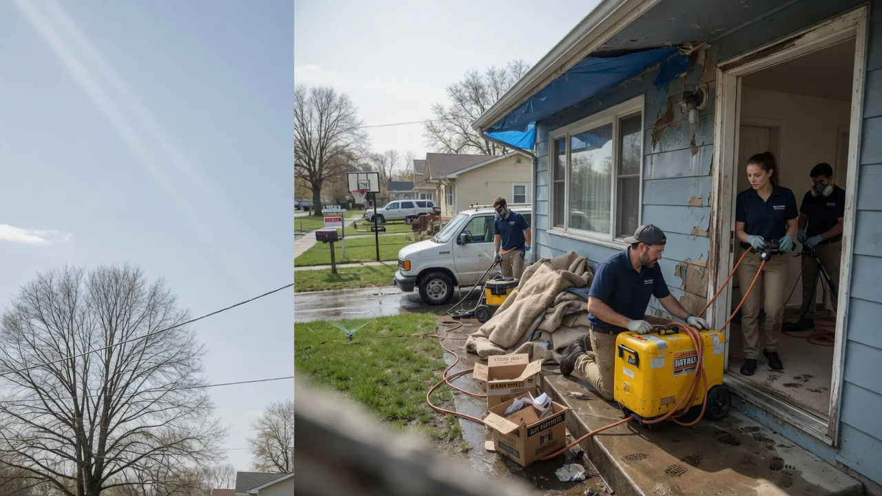 Basement Flood Cleanup in West Henrietta, NY near me